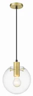Lampy sufitowe - Light Prestige Puerto wisząca mała złota - miniaturka - grafika 1