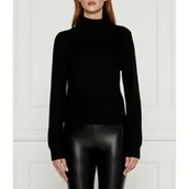 Swetry damskie - Michael Kors Wełniany golf | Regular Fit - miniaturka - grafika 1