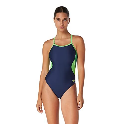 Speedo Damski strój kąpielowy jednoczęściowy Prolt Flyback jednolite kolory drużyny dla dorosłych