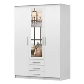 Szafy - Szafa Szantal 3D 150| Biały - miniaturka - grafika 1