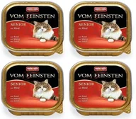 Mokra karma dla kotów - Animonda Vom Feinsten Senior Cat smak: z wołowiną 30 x 100g - miniaturka - grafika 1