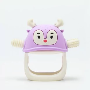 Smily Mia, Gryzak dla niemowlaka, Renifer Purple - Gryzaki dla dzieci - miniaturka - grafika 1