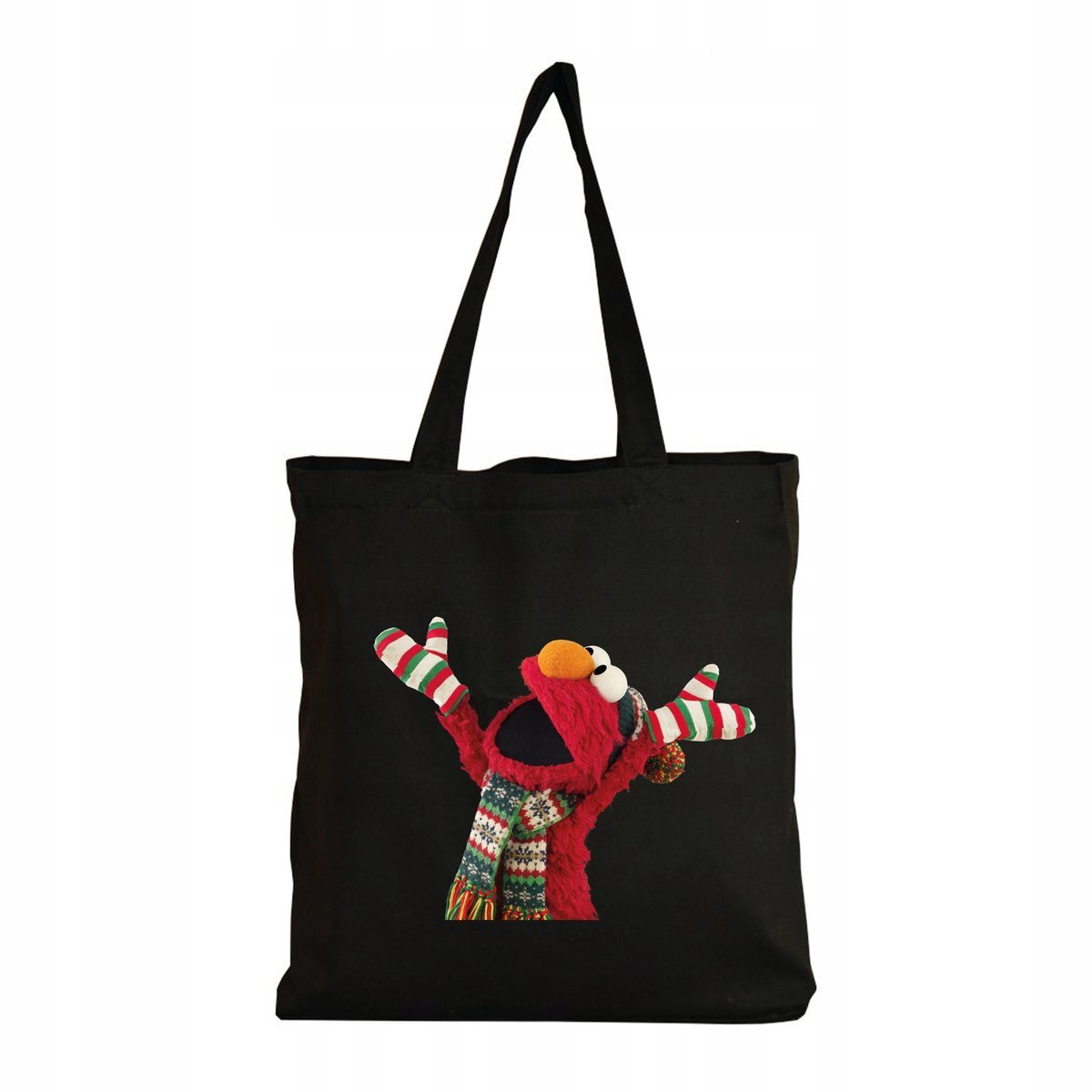 Eko Torba na ramię Zakupy Shopper Torebka Bawełniana ŚWIĄTECZNA Mikołaj #16