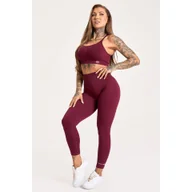 Spodnie sportowe damskie - Legginsy fitness damskie Gym Glamour push up 2.0 - miniaturka - grafika 1