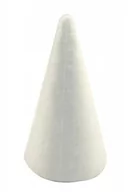 Dekoracje sali - Import Stożek styropianowy 40 cm FD77-9292B - miniaturka - grafika 1