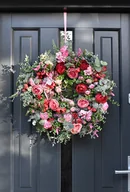 Dekoracje domu - Wianek klasyczny różany - miniaturka - grafika 1