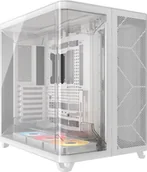 Obudowy komputerowe - Obudowa Corsair AIR 5400 RS-R ARGB Obudowa PC, Midi Tower, Tempered Glass, RGB - biały, 3x 120-mm wentylator inklusive CC-9011319-WW - miniaturka - grafika 1
