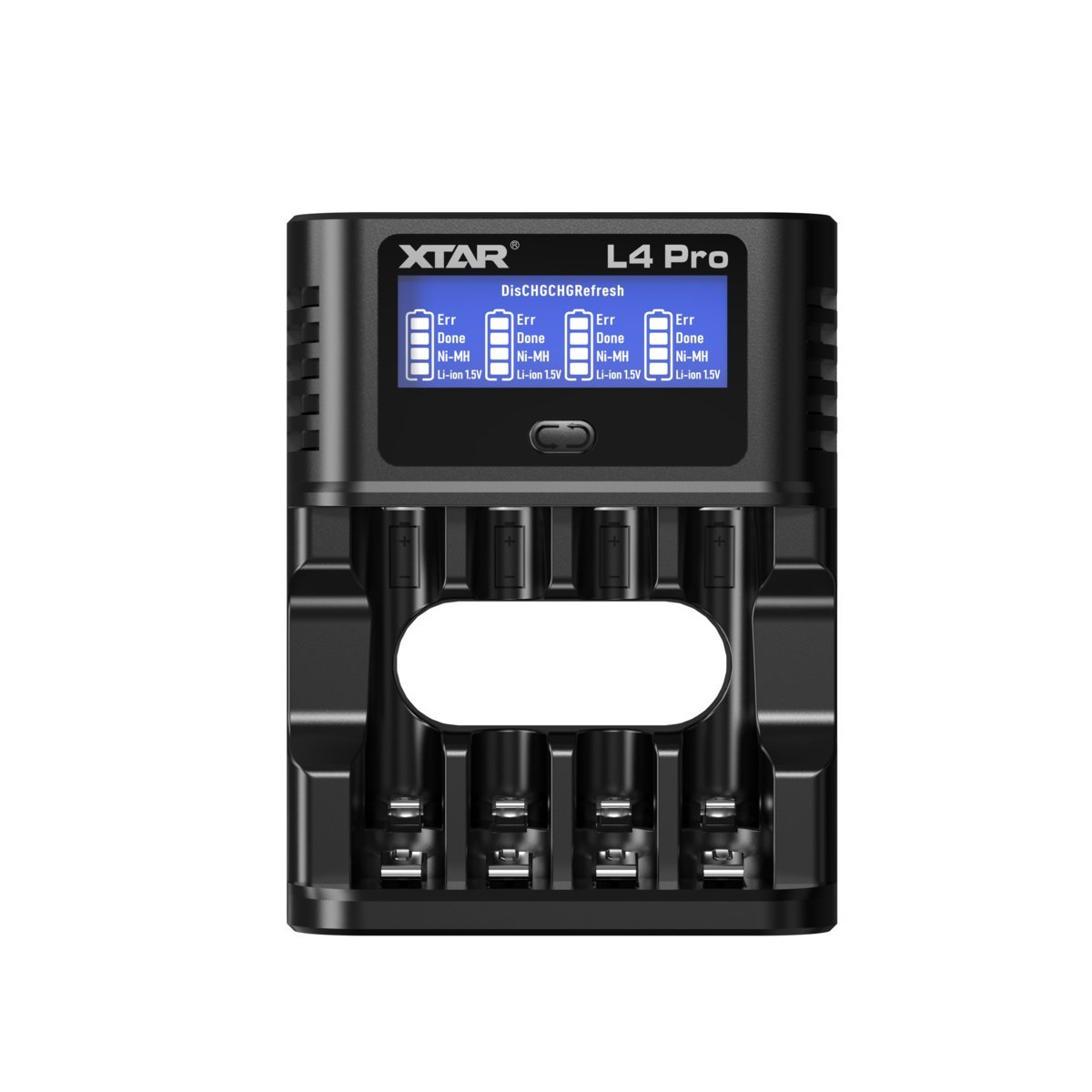 Ładowarka do akumulatorów NiMH Xtar L4 PRO R03 / AAA oraz R6 / AA Li-ion 1,5V