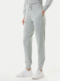 Guess Spodnie dresowe V3BB27 K0232 Zielony Regular Fit - Spodnie sportowe damskie - miniaturka - grafika 1