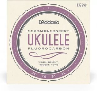 D'Addario dadd ario ej99sc Pro-Arte Carbon koncerty na wolnym powietrzu/sopranowy Ukulele komplet strun EJ99SC - Inne instrumenty muzyczne - miniaturka - grafika 1