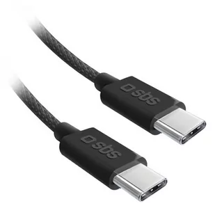 Kabel USB-C SBS 1.5m Czarny TECABLETISSUETCCK - Kable - miniaturka - grafika 1