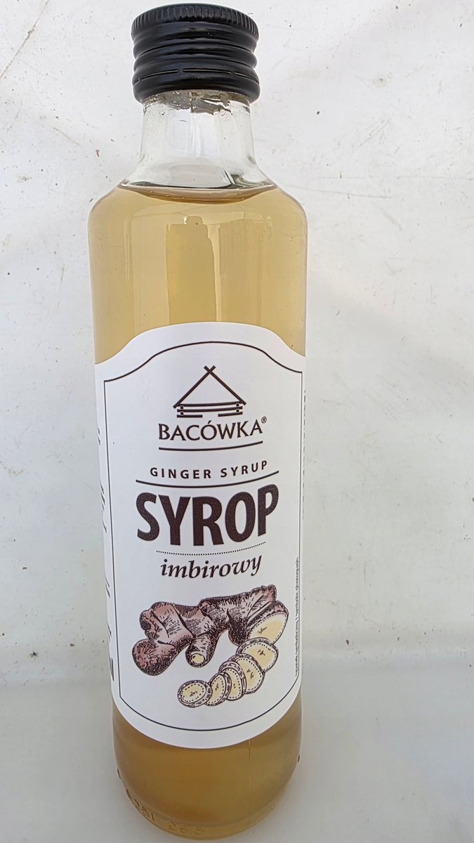 Syrop Imbirowy 250ml Bacówka