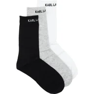 Skarpetki męskie - Karl Lagerfeld Skarpety 3-pack k/ikonik 2.0 - miniaturka - grafika 1
