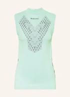 Koszulki i topy damskie - X-Bionic Top Do Biegania Twyce® Run blau - miniaturka - grafika 1