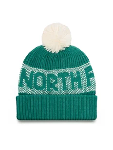 The North Face Czapka Retro Cabin NF0A88QW Zielony - Czapki damskie - miniaturka - grafika 1