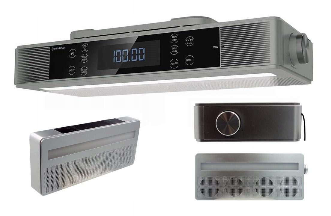 Ferguson Regent Cucina Fm Bt srebrne bluetooth