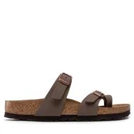 Klapki i japonki damskie - Japonki Birkenstock Mayari 0071063 Brązowy - miniaturka - grafika 1