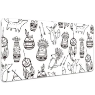 Podkładki pod mysz - Mata ochronna podkładka pod mysz Kreskówka 100x50cm, Dywanomat - miniaturka - grafika 1