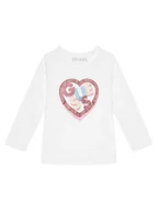 Bluzki damskie - Guess Bluzka K5BI12 J1314 Biały Regular Fit - miniaturka - grafika 1