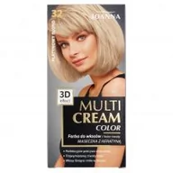 Farby do włosów i szampony koloryzujące - Joanna Multi Cream 3D 32 Platynowy Blond - miniaturka - grafika 1