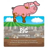 Zakładki do książek - IF Zwierzęca zakładka do książki Świnia - miniaturka - grafika 1