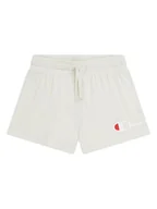 Spodenki damskie - Champion Szorty dresowe w kolorze kremowym - miniaturka - grafika 1