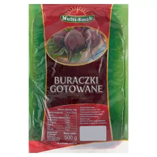 Buraczki gotowane tarte grube wiórki 500 g - Mieszanki warzywne, sałatki - miniaturka - grafika 1