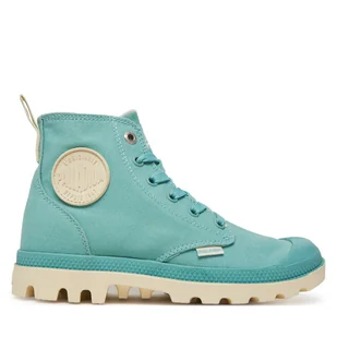 Trapery Palladium Pampa Duo Chrome 74470-384-M Turkusowy - Botki damskie - miniaturka - grafika 1