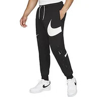Spodenki męskie - NIKE Męskie spodnie NSW Swoosh Sbb, czarny/biały, XXL - miniaturka - grafika 1