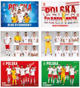 Inter-druk BLOK RYSUNKOWY A4 20 KARTEK PZPN - Szkolne artykuły papiernicze - miniaturka - grafika 1