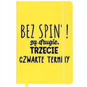 Notesy i bloczki - NOTES Z GUMKĄ Żółty Prezent Dla Nauczyciela BEZ SPINY! SĄ INNE TERMINY Wz - miniaturka - grafika 1