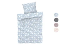 Pościel - LIVARNO home Pościel z bawełny satynowej, 140 x 200 cm - miniaturka - grafika 1