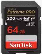 Karty pamięci - SANDISK EXTREME PRO SDXC 64GB 200/90 MB/s A2 - miniaturka - grafika 1