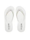 Klapki i japonki damskie - Guess Japonki E5GZ05BB00F Biały - miniaturka - grafika 1