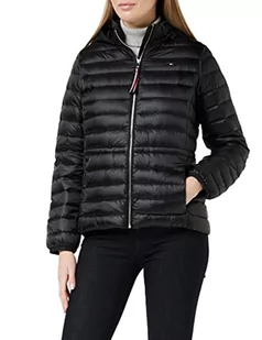 Tommy Hilfiger Damska damska damska kurtka puchowa LW, czarna, XXS - Kurtki damskie - miniaturka - grafika 1