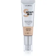 Podkłady do twarzy - LAMEL Smart Skin Serum Tinted Foundation Podkład nawilżający z kwasem hialuronowym nr 402 Beige 35ml - miniaturka - grafika 1