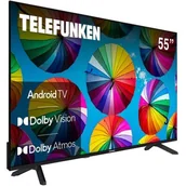 Telewizory - TELEFUNKEN TFL-55AEU2000 55" LED 4K Android TV Dolby Vision Dolby Atmos - miniaturka - grafika 1