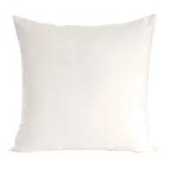 Poszewki na poduszki - Poszewka bawełniana 80x80 biała 01 jednobarwna - miniaturka - grafika 1