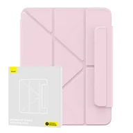 Etui do tabletów - Baseus, Etui magnetyczne Baseus Minimalist do Pad Air4/Air5 10.9”/Pad Pro 11” (baby pink) - miniaturka - grafika 1
