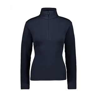 CMP Damska bluza z polaru, Black Blue, 38, 38E1596 - Bluzy damskie - miniaturka - grafika 1