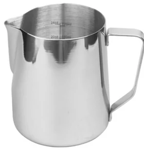 Rhinowares Stainless Steel Pro Pitcher - dzbanek srebrny 950 ml RHMJ32OZ - Dzbanki i imbryki - miniaturka - grafika 1