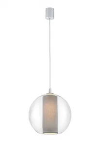 Kaspa LAMPA wisząca MERIDA M 10388108 szklana OPRAWA Abażurowa ZWIS IP20 kula ba - Lampy sufitowe - miniaturka - grafika 1