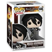 Figurki dla dzieci - Funko POP! Anime, figurka kolekcjonerska, Attack of Titan, Mikasa Ackermann, 1446 - miniaturka - grafika 1