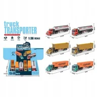 Zabawki zdalnie sterowane - ND17_ZB-177171 Auto Ciezarowka z naczepa z napede - miniaturka - grafika 1