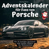 Pozostałe książki - Adventskalender für Fans von Porsche: Mit 24 lustigen Sprüchen und coolen Bildern bis Weihnachten - miniaturka - grafika 1