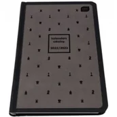 Kalendarze - INTERDRUK Kalendarz Ksiaz B6 oprawa twarda Black Int - miniaturka - grafika 1