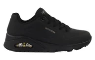 Buty sportowe damskie - Buty damskie Skechers Uno 73690-BBK - miniaturka - grafika 1