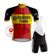 Koszulki rowerowe - Camisola de ciclismo Retro TI-Raleigh - REDTED - miniaturka - grafika 1
