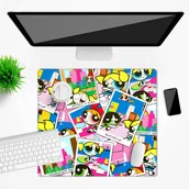 Podkładki na biurko - Mata na biurko The Powerpuff Girls wzór: Atomówki 019, 50x45cm - miniaturka - grafika 1