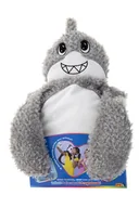 Maskotki i pluszaki - Little Big Hugs - plusz relaksujący 60 cm - Szary Rekin  (NEW) - miniaturka - grafika 1